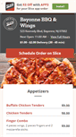 Mobile Screenshot of bayonnebbqandpizza.com